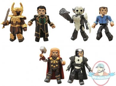 Marvel Minimates Series 53 Thor The Dark World Set of 6 Figures Marvel Minimates Series 53 Thor The Dark World Set of 6 Figures