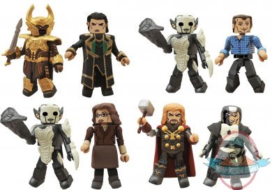 Marvel Minimates Series 53 Thor The Dark World Set of 8 Figures Marvel Minimates Series 53 Thor The Dark World Set of 8 Figures