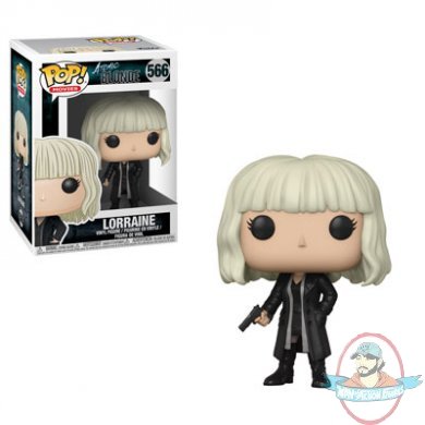 Pop! Movies Atomic Blonde Lorraine with Gun #566 Figure Funko