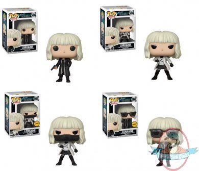 Pop! Movies Atomic Blonde Set of 4 Vinyl Figure Funko Pop! Movies Atomic Blonde Set of 4 Vinyl Figure Funko