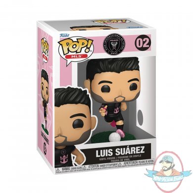 Pop! MLS Inter Miami Luis Suarez Away Uniform #02 Vinyl Figure Funko