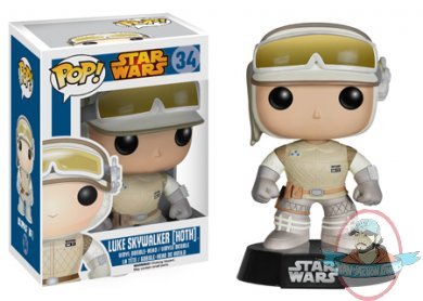 Pop! Star Wars Series 6 Luke Skywalker Hoth Vinyl Figure by Funko