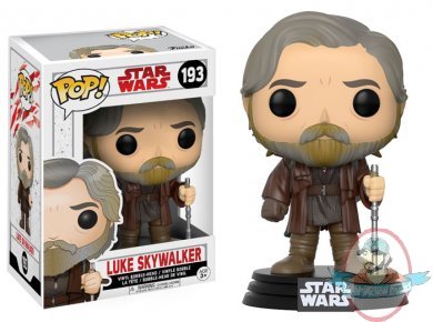Pop! Star Wars The Last Jedi Luke Skywalker #193 Vinyl Figure Funko