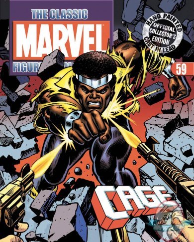 Classic Marvel Figurine Collection Magazine #59 Luke Cage Eaglemoss Classic Marvel Figurine Collection Magazine #59 Luke Cage Eaglemoss