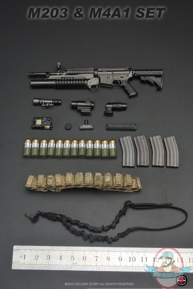  1/6 Scale M203 & M4A1 Set by Soldier Story