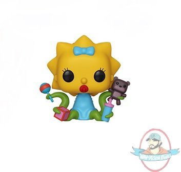 Pop! Animation The Simpsons Series 3 Alien Maggie Vinyl Figure Funko