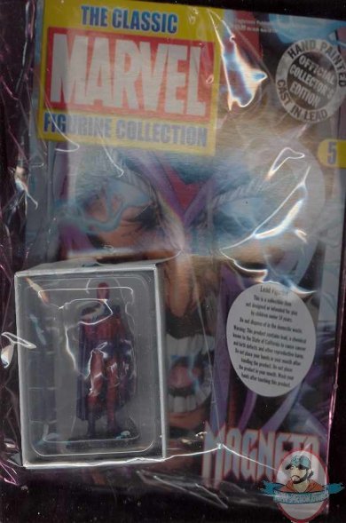 Classic Marvel Figurine Collection Magazine #5 Magneto Eaglemoss Classic Marvel Figurine Collection Magazine #5 Magneto Eaglemoss