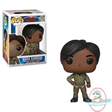 Pop! Marvel Captain Marvel: Maria Rambeau #430 Vinyl Figure Funko Pop! Marvel Captain Marvel: Maria Rambeau #430 Vinyl Figure Funko