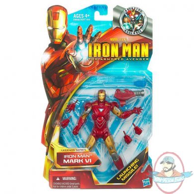 Iron Man Mark VI 6-inch Marvel Legends Action Figures Wave 2 Hasbro Iron Man Mark VI 6-inch Marvel Legends Action Figures Wave 2 Hasbro