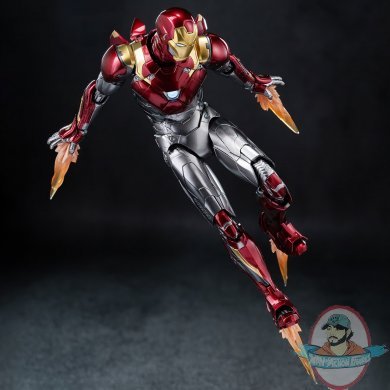 1/12 Marvel Spider-Man Homecoming Iron Man Mk 47 DLX Figure Threezero