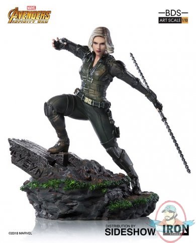 Avengers: Infinity War Black Widow Art Scale 1:10 Battle Diorama 