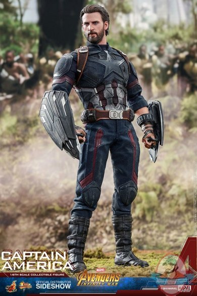 1/6 Avengers: Infinity War Captain America MMS Hot Toys 903430 1/6 Avengers: Infinity War Captain America MMS Hot Toys 903430