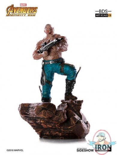Avengers: Infinity War Drax Art Scale 1:10 Battle Diorama 