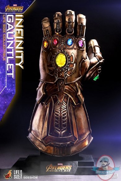 Marvel Infinity Gauntlet Life Size Masterpiece Series Hot Toys 903428 Marvel Infinity Gauntlet Life Size Masterpiece Series Hot Toys 903428