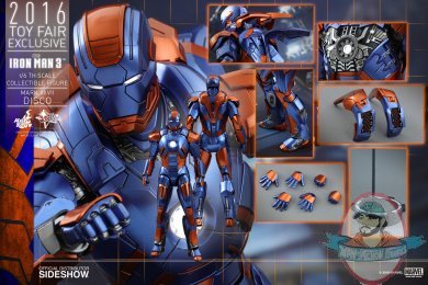 SDCC Iron Man Mark XXVII  Disco Sixth Scale Figure Iron Man 3 Hot Toys