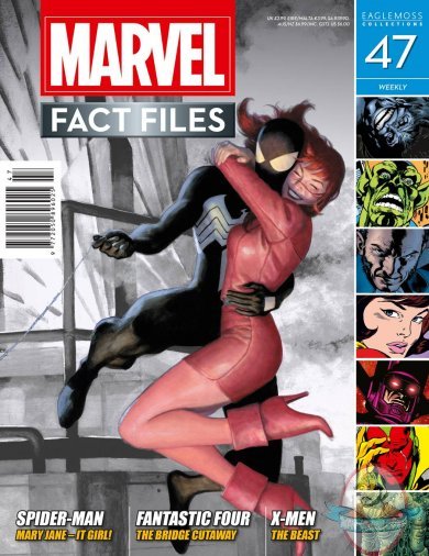 MARVEL FACT FILES #47 MARY JANE COVER EAGLEMOSS