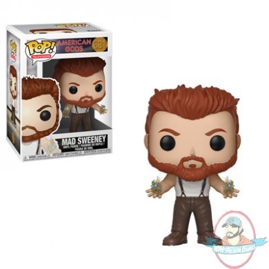 Pop! Television: American Gods Mad Sweeney Vinyl Figure #681 Funko Pop! Television: American Gods Mad Sweeney Vinyl Figure #681 Funko
