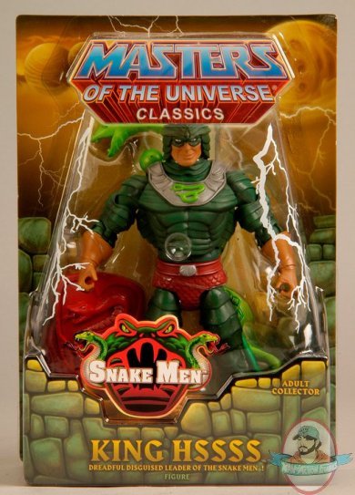Masters Of The Universe Classics King Hsss Hiss Motu by Mattel
