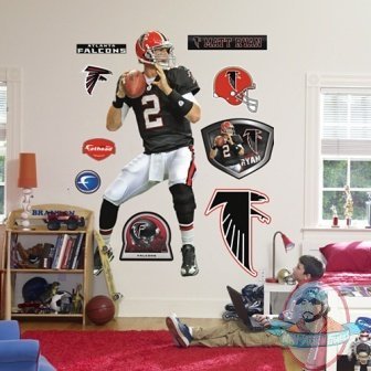 Fathead Matt Ryan (Throwback) Falcons NFL Fathead Matt Ryan (Throwback) Falcons NFL