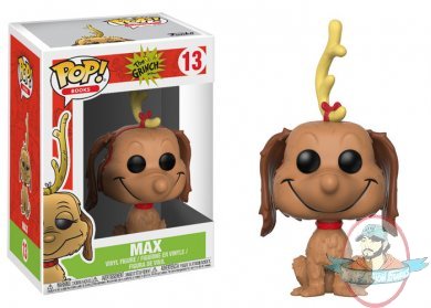 Pop! Books The Grinch Max The Dog #13 Vinyl Figure Funko