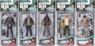 The Walking Dead Tv Series 8 Set of 5 Action Figures by McFarlane