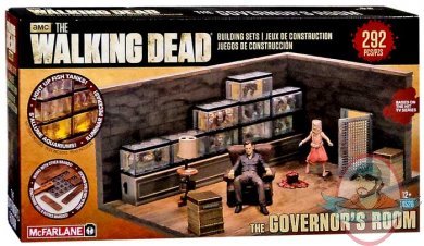 Walking Dead Tv Building Set Level 5 The Governor's Room McFarlane