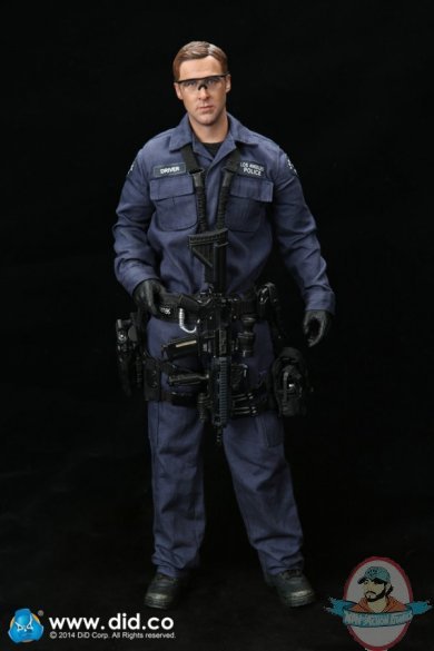 1/6 Scale LAPD Swat Assaulter Driver 12 inch Figure by DiD USA