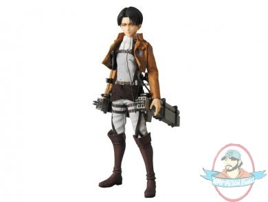 Attack on Titan Levi Real Action Hero RAH Figure By Medicom