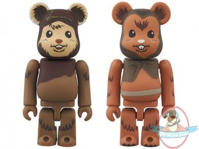 Star Wars Bearbrick Two Pack Wicket & Romba by Medicom