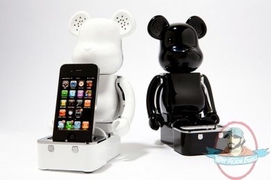 Bearbrick Speaker System Ipod Dock White Version by Medicom Bearbrick Speaker System Ipod Dock White Version by Medicom