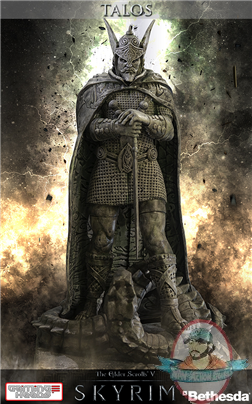 1/6 Scale Gaming Heads Skyrim Shrine of Talos Statue