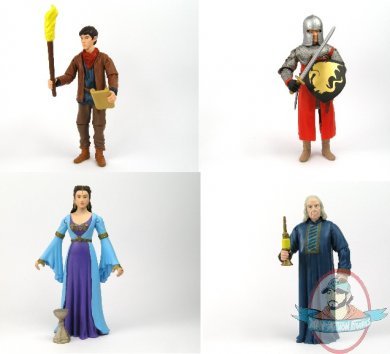 The Adventures of Merlin 3.75" Action Figure Set of 4 The Adventures of Merlin 3.75" Action Figure Set of 4