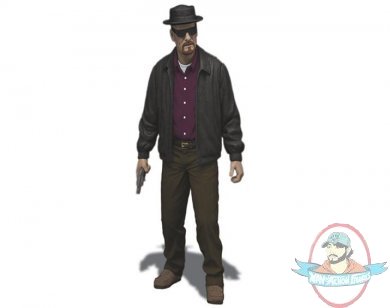 Breaking Bad 6" Walter White Heisenberg Action Figure by Mezco