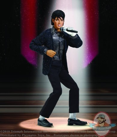 Michael Jackson 10-Inch 1st Moonwalk Collector Figure Toy by Playmates Michael Jackson 10-Inch 1st Moonwalk Collector Figure Toy by Playmates