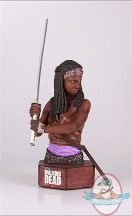 SDCC 2013 Exclusive The Walking Dead Michonne Mini Bust Gentle Giant 