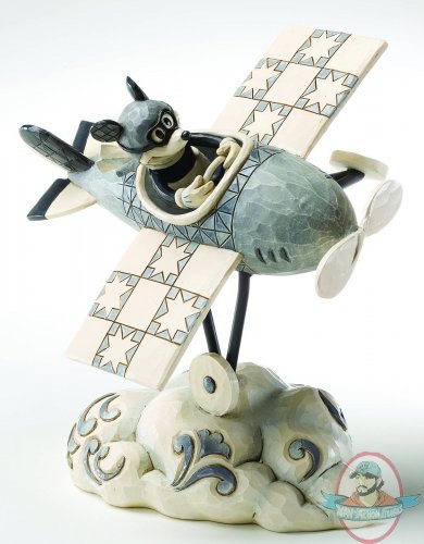 Disney Traditions B&W Aviator Mickey Figurine by Enesco Disney Traditions B&W Aviator Mickey Figurine by Enesco