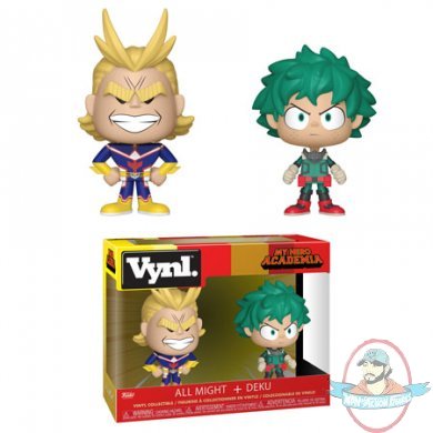 Vynl My Hero Academia All Might & Deku 2 Pack Figures Funko 