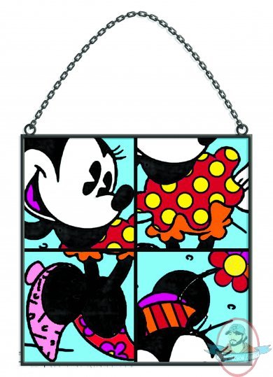 Disney Britto Minnie Glass Suncatcher Disney Britto Minnie Glass Suncatcher