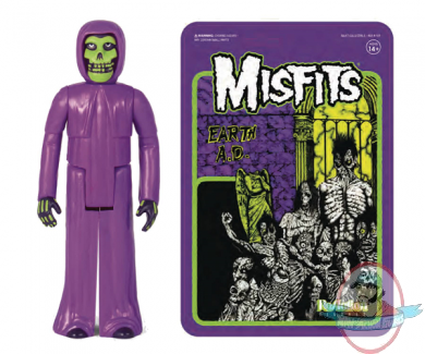 Misfits Earth Ad Fiend ReAction Figure Super 7 