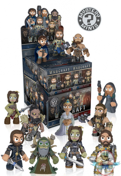Mystery Minis Warcraft Movie Mini Figure Case of 12 pieces Funko