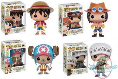 Pop! Anime One Piece Set of 4 Vinyl Figure by Funko Pop! Anime One Piece Set of 4 Vinyl Figure by Funko