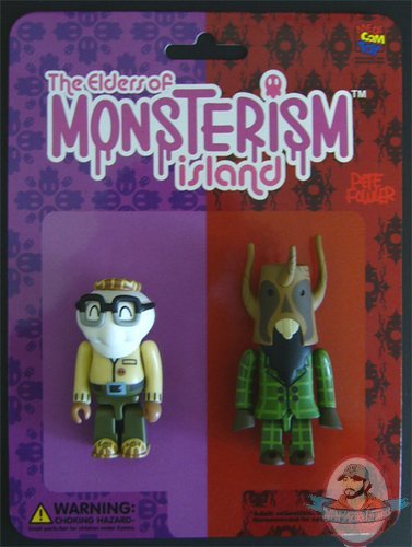 Pete Fowler Elders of Monsterism Island Kubrick Set of 2 Figures Pete Fowler Elders of Monsterism Island Kubrick Set of 2 Figures