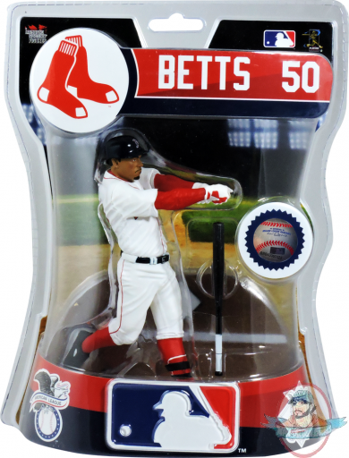 Boston Red Sox Mookie Betts 6" Figure Imports Dragon Boston Red Sox Mookie Betts 6" Figure Imports Dragon