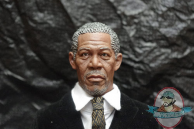 12 Inch 1/6 Scale Morgan Freeman Head Sculpt by HeadPlay 