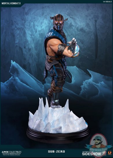 Sub-Zero 1/4 Scale Statue Mortal Kombat by Pop Culture Shock
