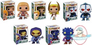Masters of The Universe Pop! Set of 5 Vinyl Figures Funko