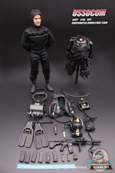 1/6 US Navy SEAL USSOCOM UDT Underwater Team MT 003 Mini Times