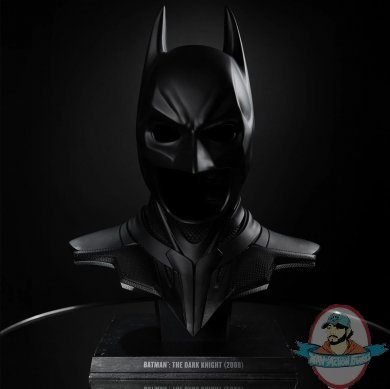 1:1 Scale DC The Dark Knight 2008 Batman Cowl Replica McFarlane