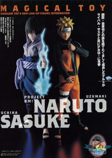 Naruto Shippuden Dolls 1/6 Scale Set of 2 from Medicom Naruto Shippuden Dolls 1/6 Scale Set of 2 from Medicom