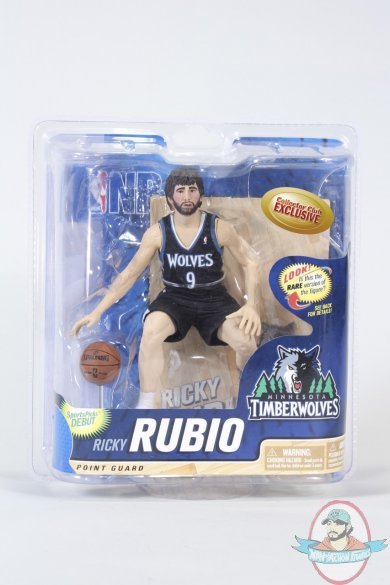 McFarlane NBA Series 22 Ricky Rubio Timberwolves Club Exclusive